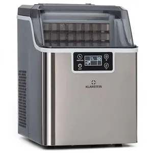 Klarstein - Machine à glaçons chios - 20 kg/24h - auto-clean - 3,2 l - gris pas cher
