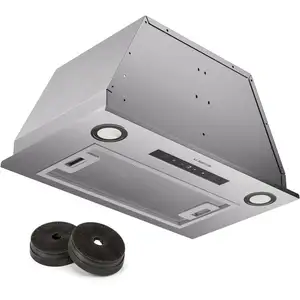 Comparateur de prix : Hotte Aspirante Encastrable 52 cm - KLARSTEIN - Gris - Evacuation - LE...