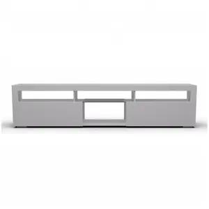 Meuble TV - KLARSTEIN - Elgin - 150 x 30 x 40 cm - Blanc - Éclairage LED intégré pas cher