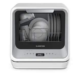Klarstein amazonia mini-lave-vaisselle compact 7 programmes réservoir ... pas cher