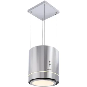 Comparateur de prix : Klarstein Tron Ambience Hotte aspirante décorative en îlot Ø 38cm - su...
