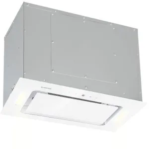 KLARSTEIN Hektor Hotte encastrable 52cm Extraction 530 m³/h led - blan...