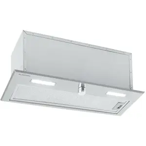 Comparateur de prix : Klarstein - Simplica Hotte aspirante encastrable 70 cm 400 m³ / h led inox argent
