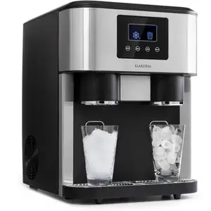 Comparateur de prix : Machine à glaçons Klarstein Eiszeit Crush - glace pilée - 18kg/24h - 2...