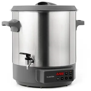 Stérilisateur électrique de bocaux Klarstein Lady Marmalade 27L - Inox pas cher