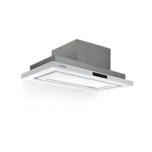 KLARSTEIN Lumiera Hotte aspirante 70cm 750 m3/h 3 vitesses led Classe a - blanc pas cher