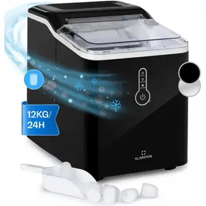 KLARSTEIN ChillOut - Machine à glaçons 12 kg/24h , réfrigération par c... pas cher
