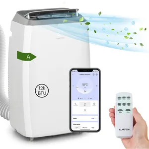 Comparateur de prix : Climatiseur mobile avec evacuation - Klarstein - 12000 BTU - Fonction ...