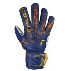 Reusch - Attrakt Solid - Gants Gardien Football - Bleu Marine - Taille 8 pas cher