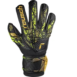 Gants de gardien enfant Reusch Attrakt Infinity Noir Taille 4 5472710-7739 pas cher