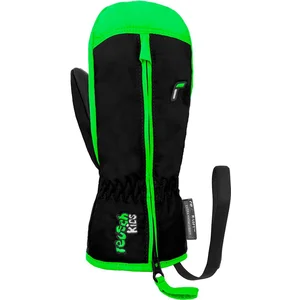 Reusch Ben Mitten - Moufles enfant Black / Neon Green 0 - 1 an