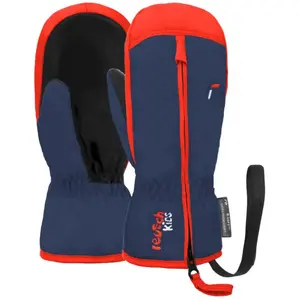 Reusch Ben Mitten - Moufles enfant Dress Blue / Cherry Tomato 2 - 3 ans pas cher
