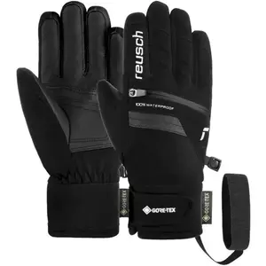 Reusch - Gants de ski en GORE-TEX et PrimaLoft® - Reusch Travis GORE-TEX Junior Black/ Silver - Taille Enfant 5 - Noir pas cher