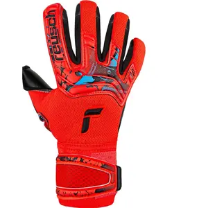 Reusch Gants De Gardien Attrakt Duo rouge 7.5 pas cher