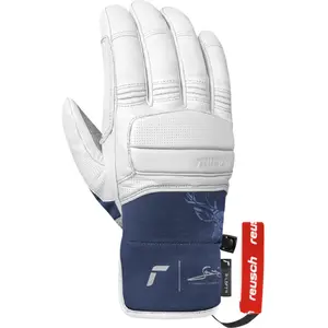 Reusch - Cyprien Sarrazin - Gants ski White / Dress Blue - 9.5 pas cher