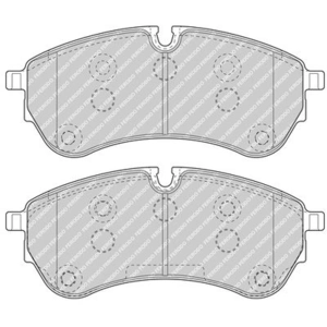 Comparateur de prix : FERODO Plaquettes de frein X4 pour MAN: TGE & VOLKSWAGEN: Crafter (Ref: FVR5067)