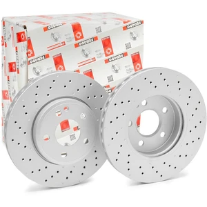 Jeu de 2 disques de frein FERODO DDF2464C - Réf. 1345907 pas cher