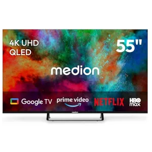 LIFE MD 855701 Google TV 55" 4K Ultra HD QLED