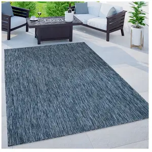 Paco Home Uni Moucheté Bleu
