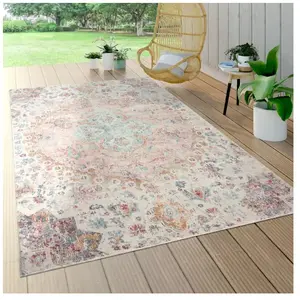 Comparateur de prix : Tapis Exterieur Terrasse Balcon Tapis Cuisine Motif Oriental Vintage R...