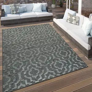 Comparateur de prix : Paco Home - Tapis Intérieur & Extérieur Terrasses Motif Ethnique Bordu...