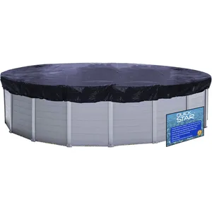Couverture de piscine d'hiver oval 200g / m² pour piscine de taille 62... pas cher
