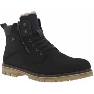 Rieker - Bottines Rieker® Marine Et à Lacets Plats Et Zip - Marine 42 pas cher