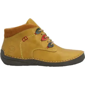 Rieker Bottes & Bottines Femme 52544, Pointure:39 EU, La Couleur:Jaune pas cher