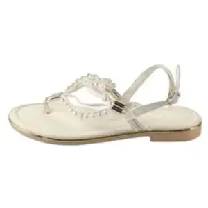 Sandales femme Buffalo Kira Pearl Beige 38 1600161 pas cher
