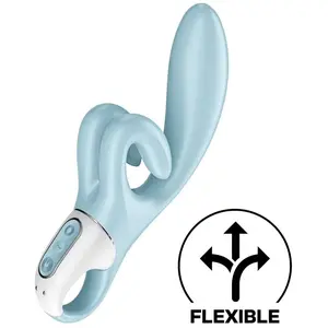 Satisfyer Touch Me Vibrador Rabbit Azul 1ud pas cher