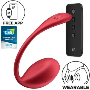 Comparateur de prix : Satisfyer - Shiny Petal G Point Remote Control Stimulator Red Free Ap