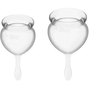 Satisfyer 'Feel Good - Menstrual Cup Set', 15 & 20 ml pas cher