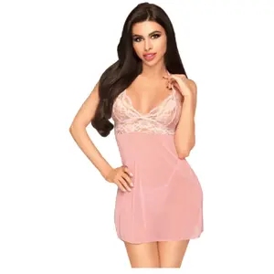 Comparateur de prix : Nuisette BEDTIME STORY Rose L/XL