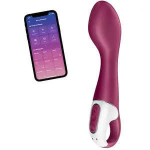 Vibromasseur Point G Connecté Chauffant Satisfyer Hot Spot pas cher