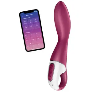Vibromasseur Point G Connecté Chauffant Satisfyer Heated Thrill pas cher