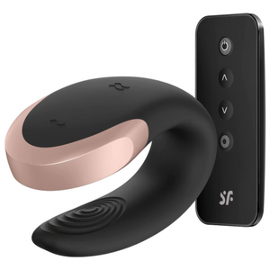 Comparateur de prix : Satisfyer Double Love Vibrator for Couples Luxury Black