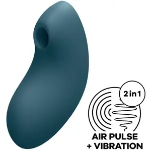 Comparateur de prix : Satisfyer Vulva Lover 2 Stimulator & Vibrator Blue 1ut