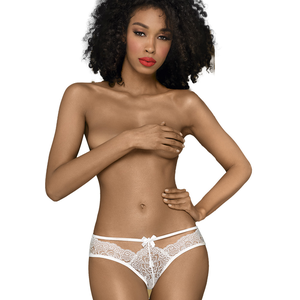 Comparateur de prix : Penthouse Lingerie Culotte Adore Me Blanc M/L