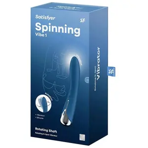 Comparateur de prix : Satisfyer Spinning Vibe 1 Rotating G-Spot Vibrator Bleu 1ut