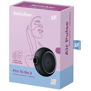 Comparateur de prix : Satisfyer Stimulateur Satisfyer Pro To Go 3 Noir