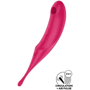Comparateur de prix : Satisfyer Twirling Pro Stimulateur et Vibrateur Rouge 1ut