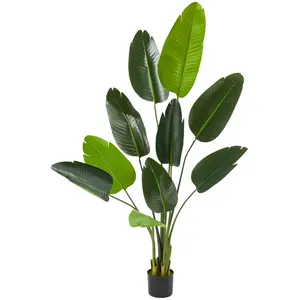 TECTAKE Arbre oiseau du paradis TROPIC - 160 cm pas cher