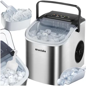 Comparateur de prix : TECTAKE Machine à glaçons ARTIC capacité de 1,2 L avec 2 tailles de gl...