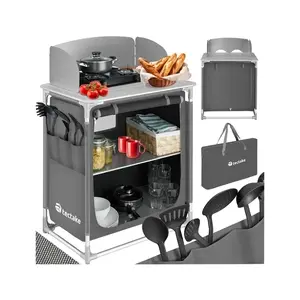 TECTAKE Cuisine de camping pas cher