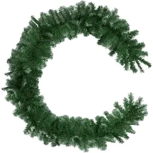 Tectake - Guirlande de Noël artificielle, avec pointes blanches