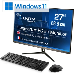 PC tout-en-un CSL Unity F27B-ALS / 256 Go / 8 Go de RAM / Win 11 Home
