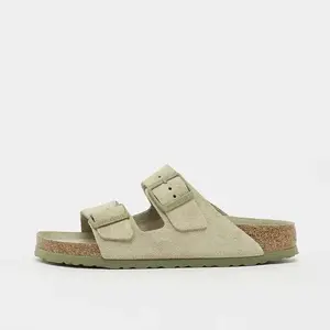 Comparateur de prix : Sandales femme Birkenstock Arizona Suede Vert 37 Étroit 1019088
