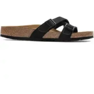 Mules femme Birkenstock Yao Noir 38 Étroit 1023374 pas cher