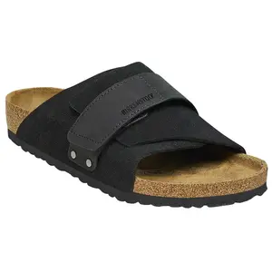 Comparateur de prix : Birkenstock - Sandales - Kyoto Nubuck / Suede Leather Black pour Homme...