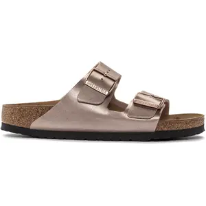 Comparateur de prix : Sandales femme Birkenstock Arizona Birko-Flor Bronze 36 Étroit 1023960
